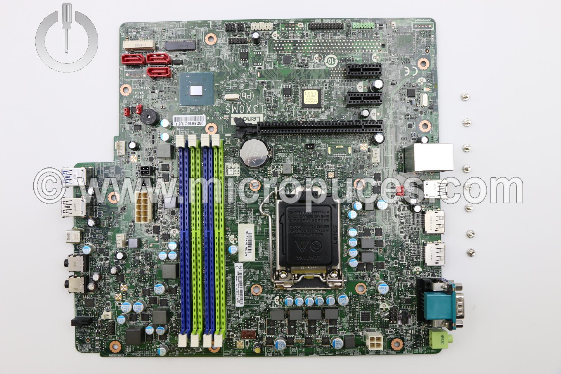 Carte mère I3X0MS ASM B360 pour Lenovo ThinkCentre M720T