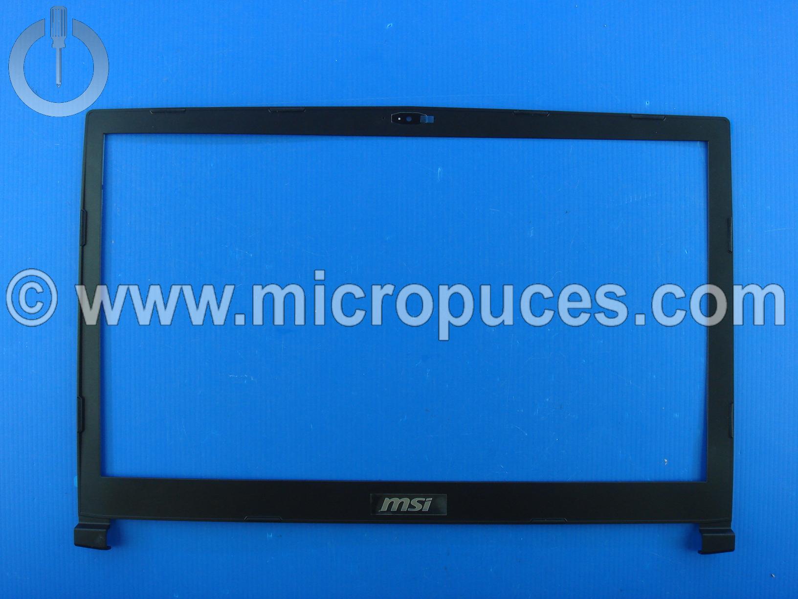 Plasturgie contour d'écran pour MSI GE73