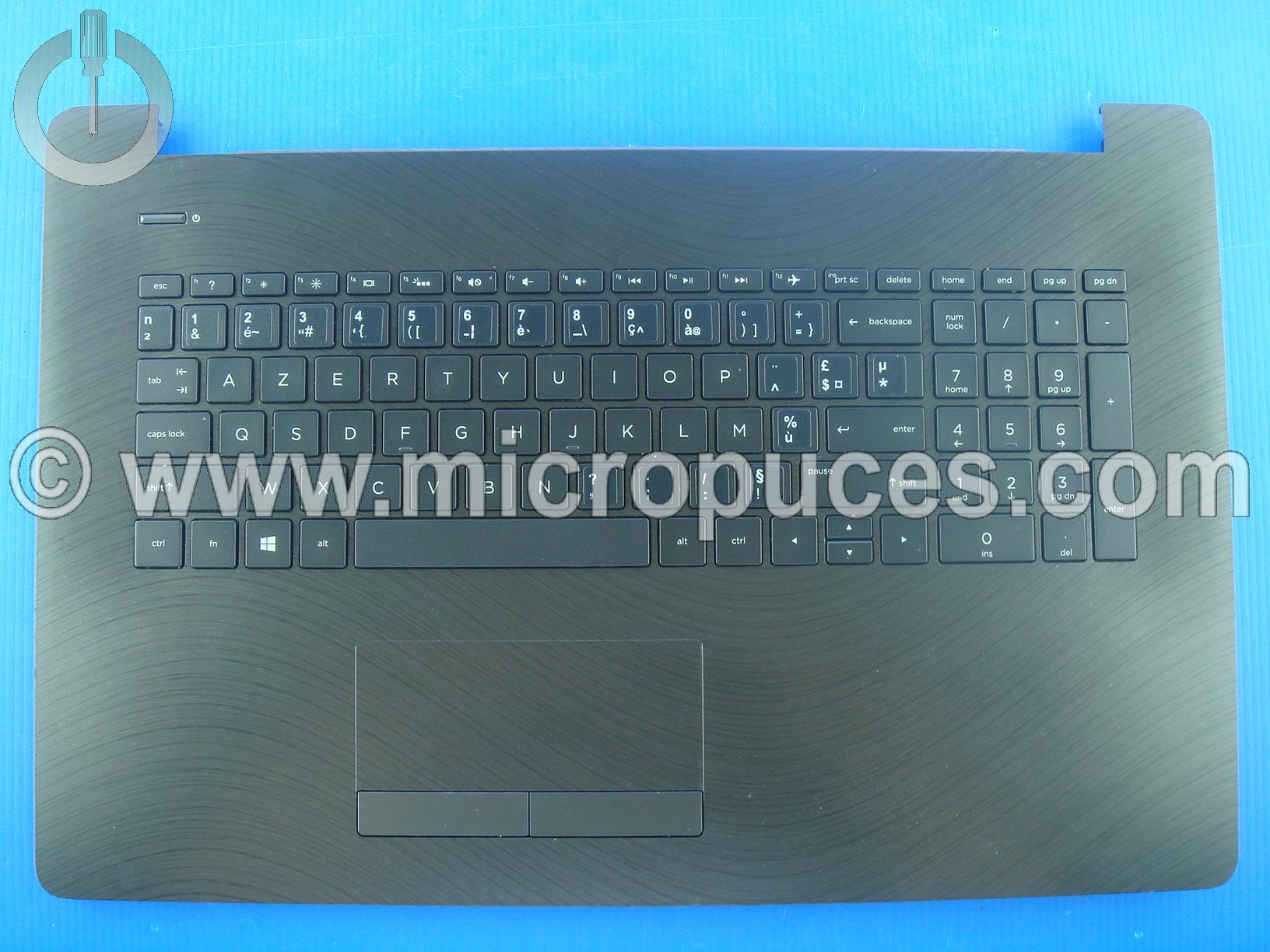 Clavier + plasturgie de dessus pour HP Pavilion 17-bs