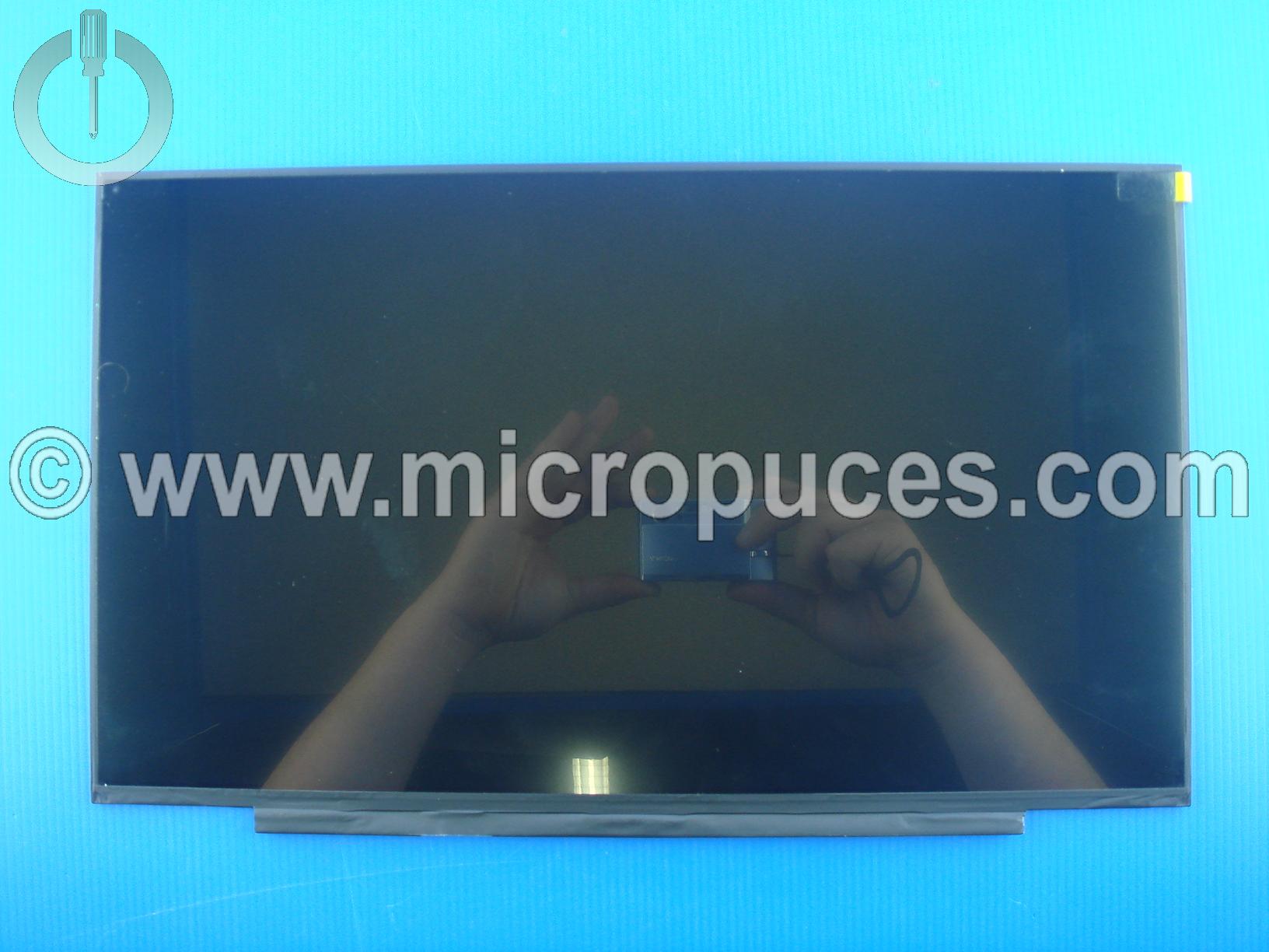 Ecran 17.3" 30 pin Slim HD+ 1600 x 900 sans oreilles ( connecteur à droite )