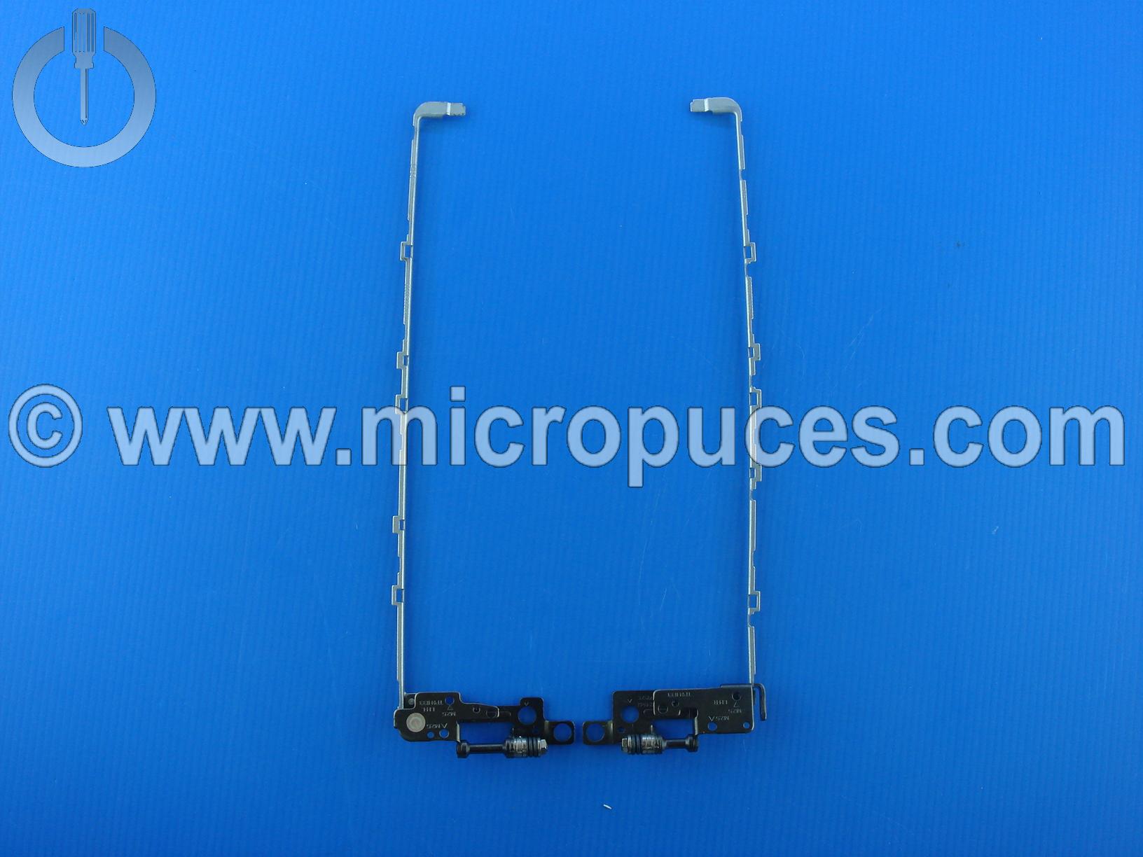 Charnires droite et gauche pour HP 17-BY 17-C non tactile