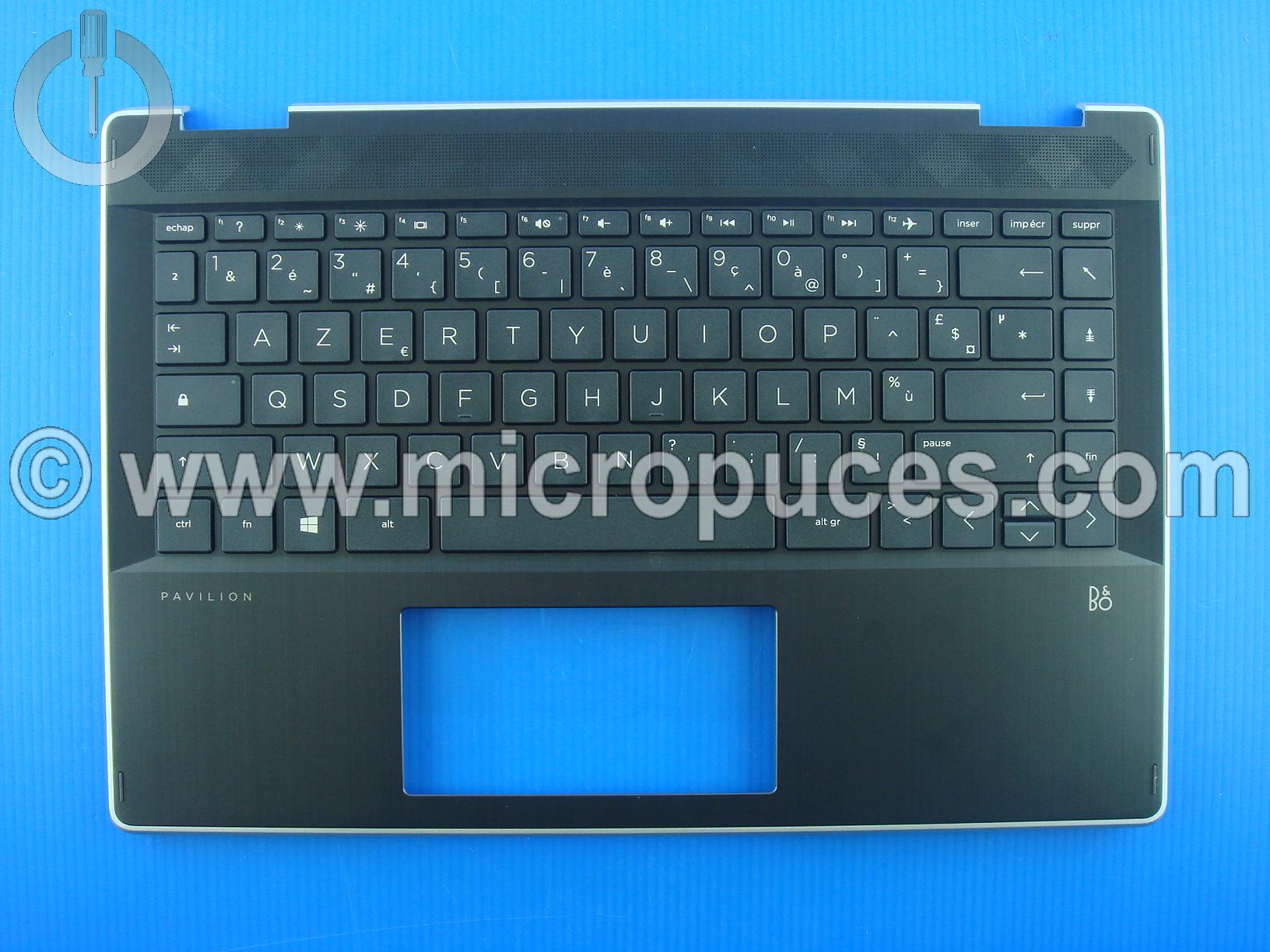 Clavier + plasturgie de dessus pour Pavilion X360 14-DH
