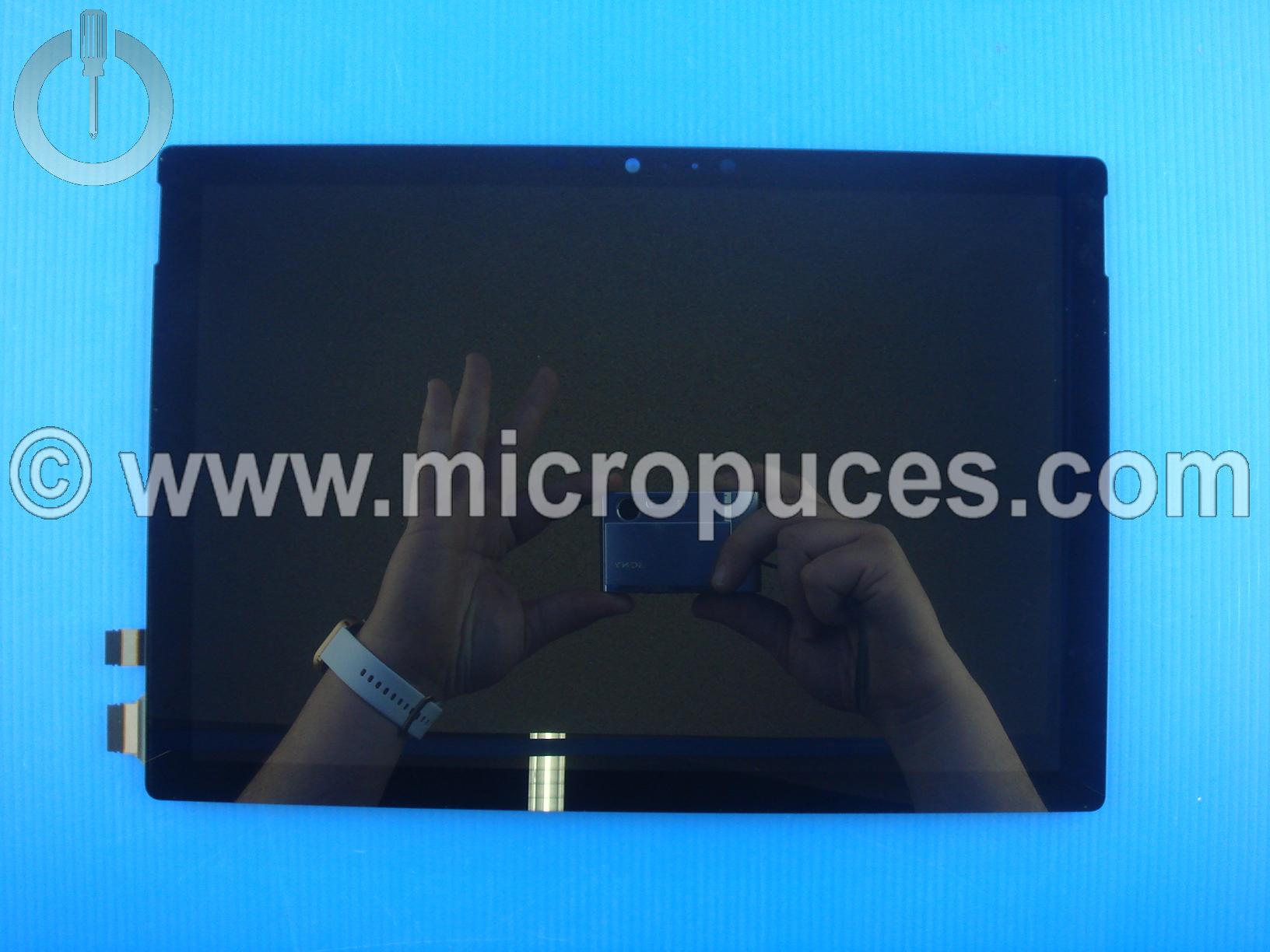 Vitre tactile + dalle LCD pour MICROSOFT Surface Pro 7 1866