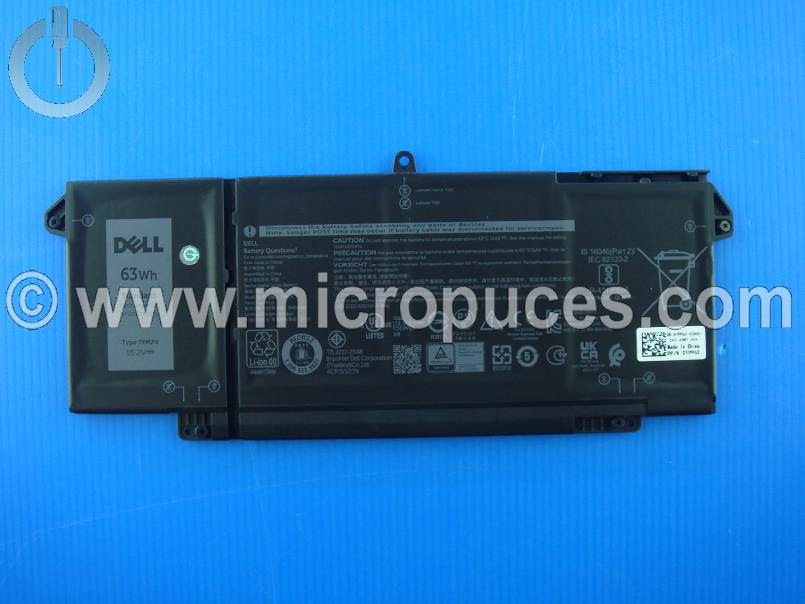 Batterie pour Dell Latitude 13 5320