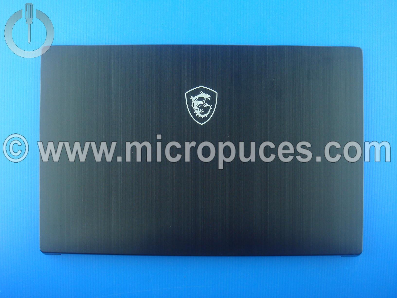 Plasturgie écran noire mate pour MSI Modern 15 MS1551