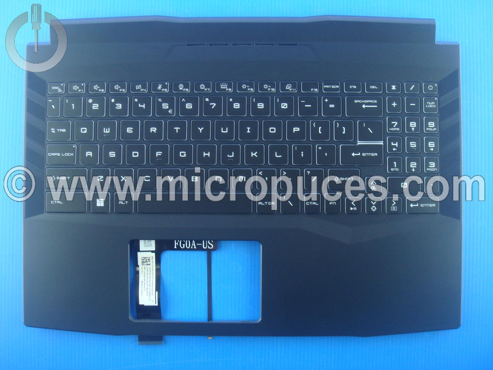 Clavier + plasturgie pour MSI Pulse GL66