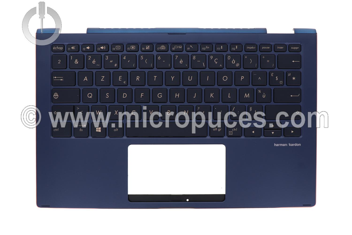 Plasturgie + Clavier bleu FHD pour ASUS UX362