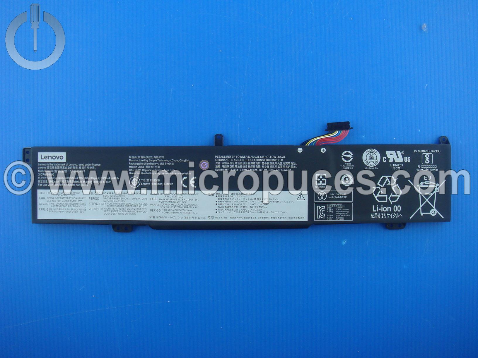 Batterie pour Lenovo ideapad L340-15IRH