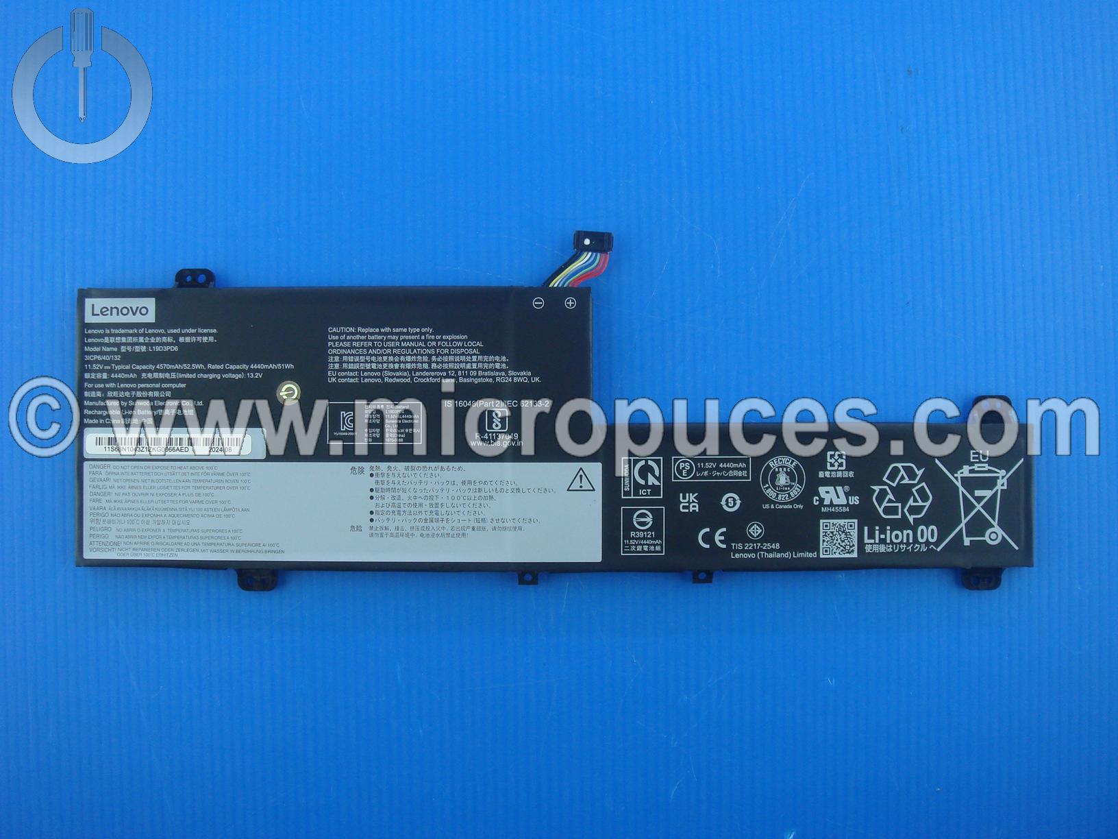 Batterie pour LENOVO Flex 5-14ARE05