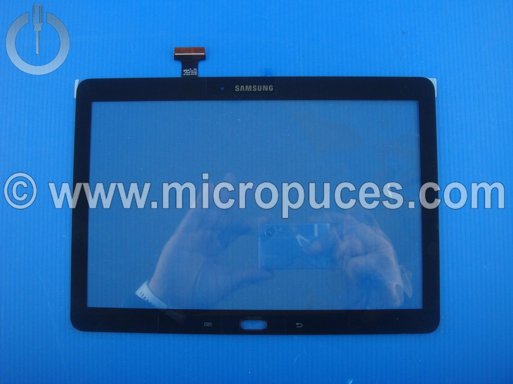Vitre tactile noire pour Samsung Galaxy Note 10.1"