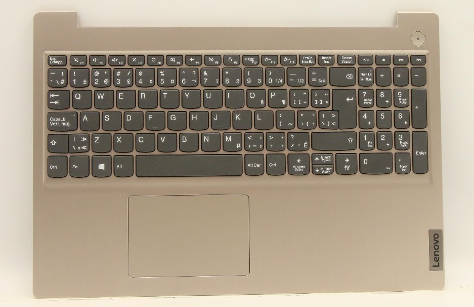 Clavier + plasturgie de dessus pour Lenovo IdeaPad 3 15ADA05