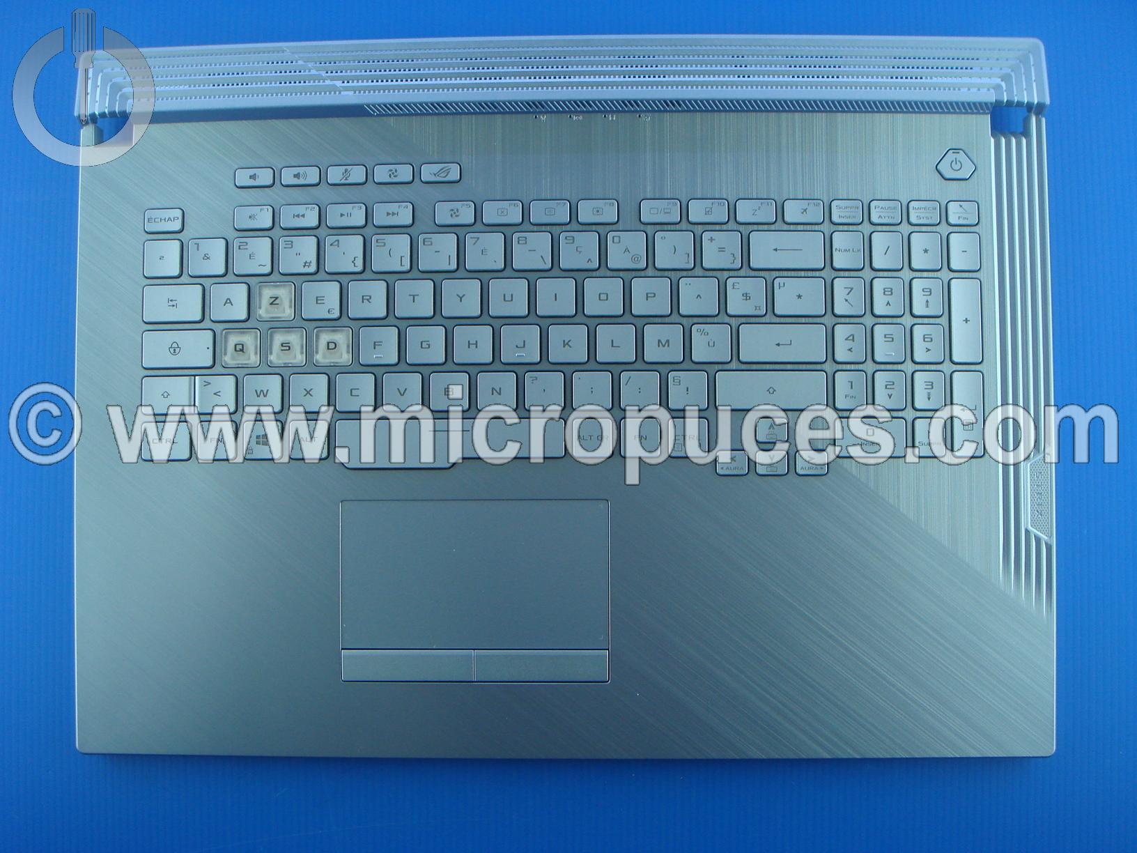 Clavier AZERTY + plasturgie de dessus pour ASUS G731