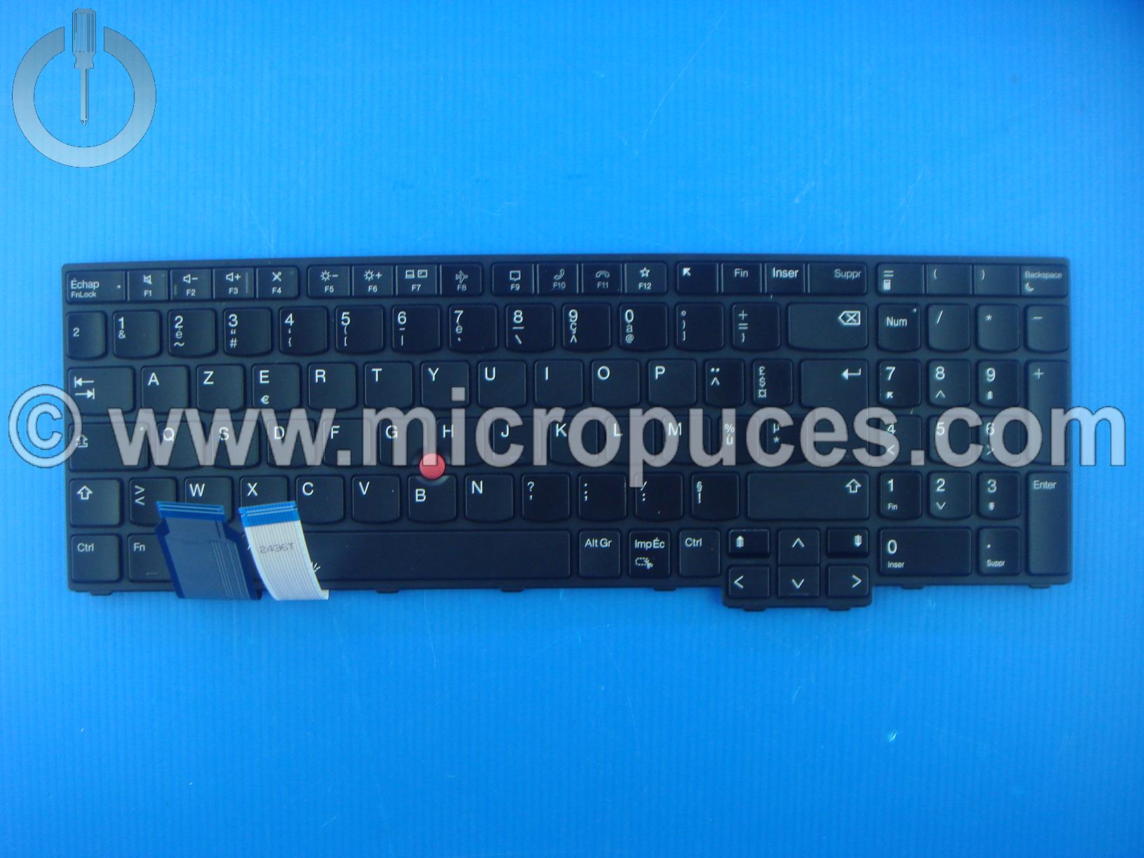 Clavier AZERTY pour Lenovo Thinkpad T16 Gen 2