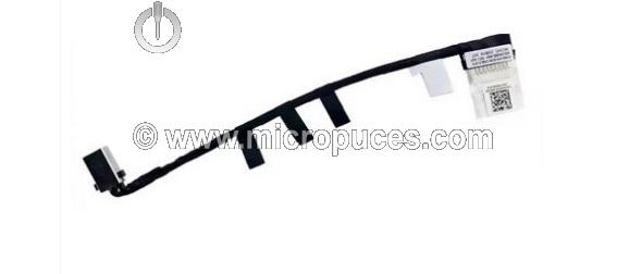 Cable d'alimentation + Connecteur DC Jack pour Dell Inspiron 7510
