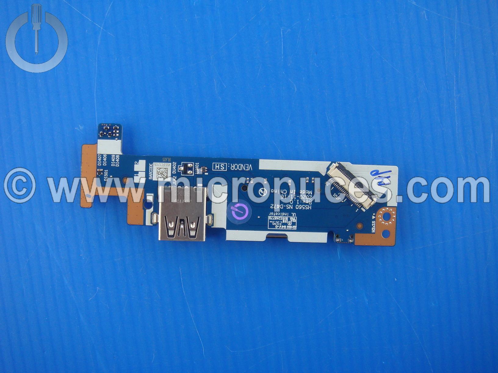 Carte lecteur USB pour Lenovo IdeaPad 3-15ITL6