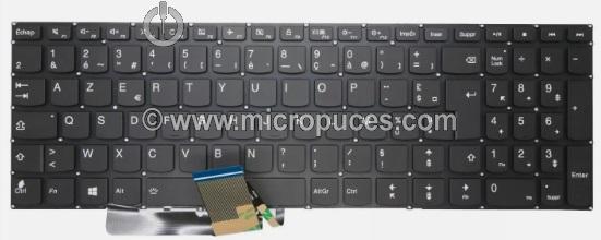 Clavier AZERTY rtro clair pour LENOVO Ideapad 310-15ISK