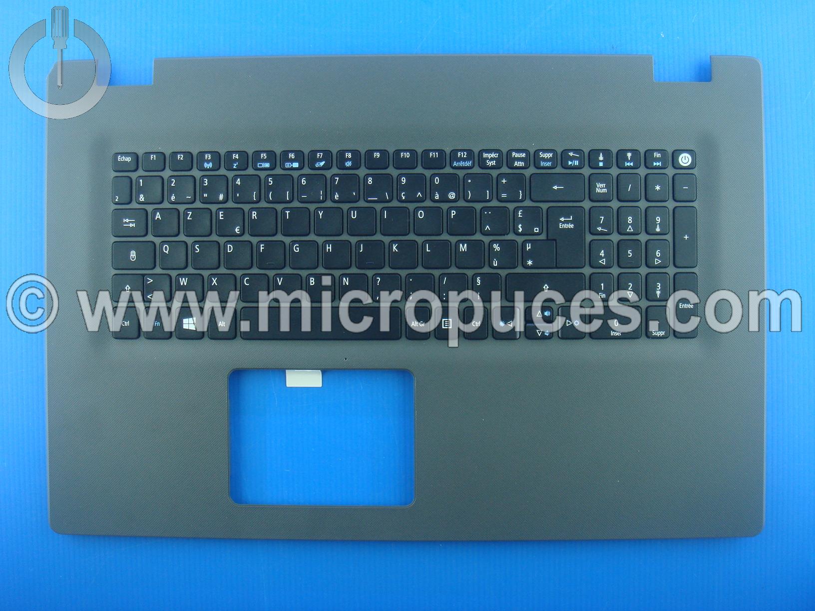 Clavier + plasturgie de dessus pour ACER Aspire E5-722 E5-772