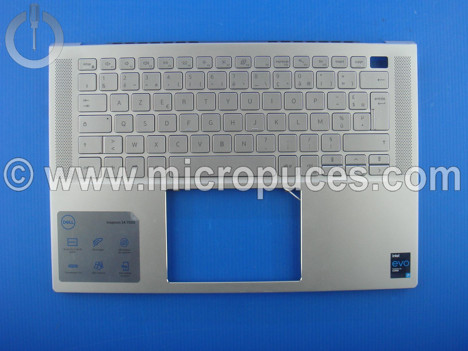 Clavier + plasturgie de dessus pour DELL Inspiron 7400
