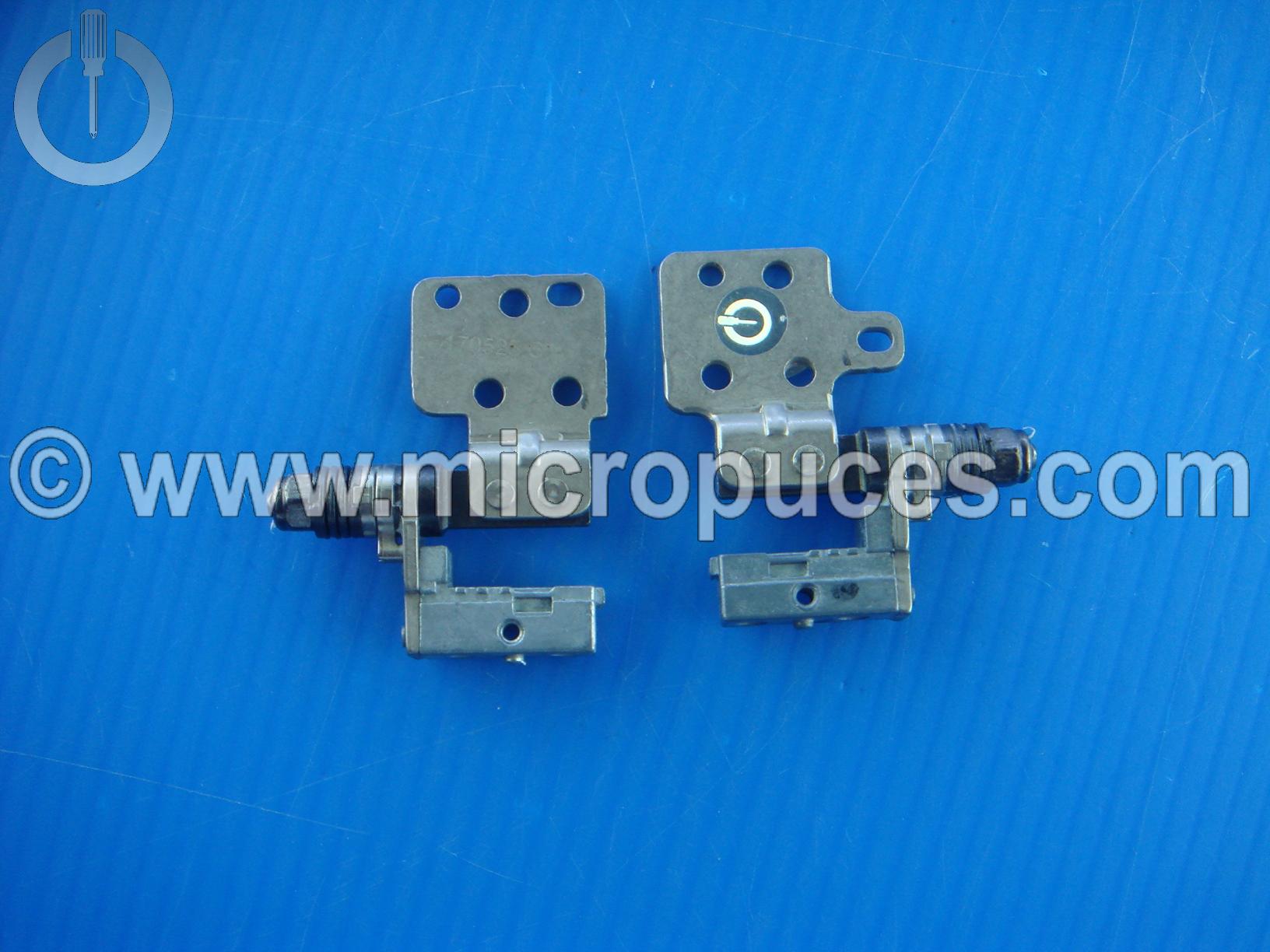 Charnières droite et gauche pour DELL Latitude E5570 (Non tactile)