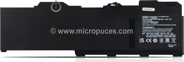 Batterie pour HP ZBook FURY 15 G8 Mobile Workstation