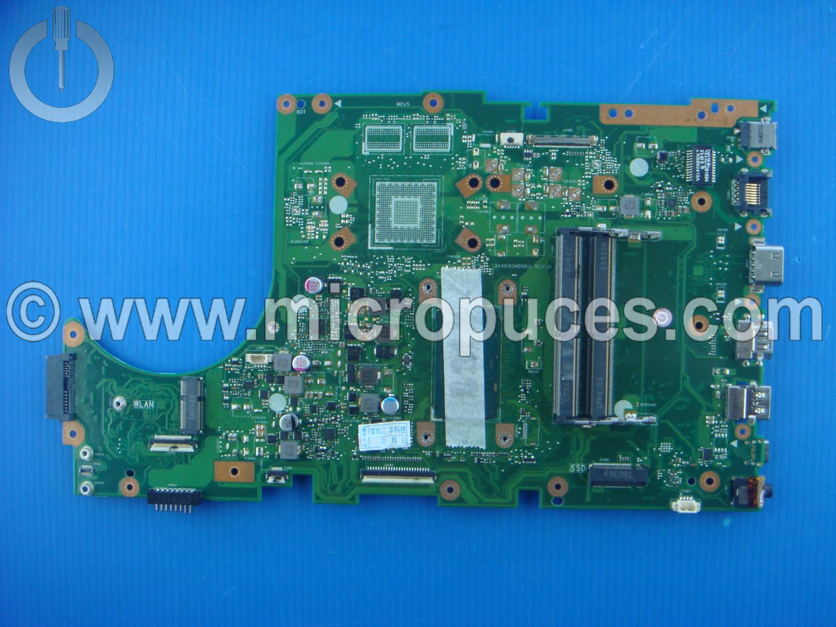 Carte mère Asus X756 ( i3-6100U ) UMA
