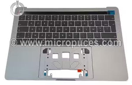Clavier AZERTY + plasturgie gris sidéral pour Apple Macbbok pro A1989