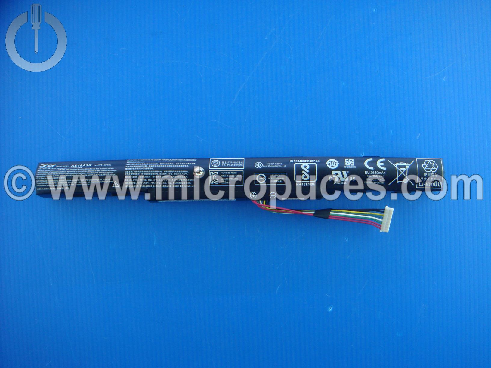Batterie d'origine pour ACER E5-475