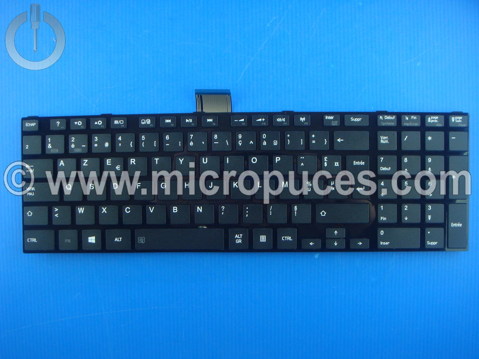 Clavier AZERTY pour TOSHIBA Satellite L70-A