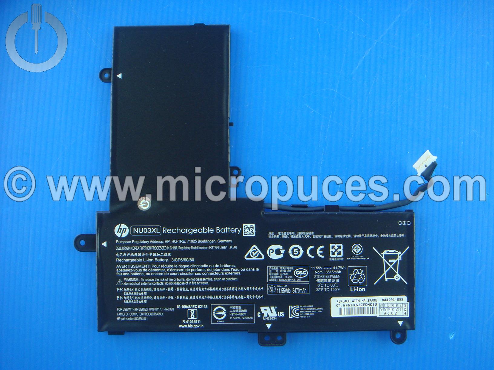 Batterie pour HP ProBook X360 11-A