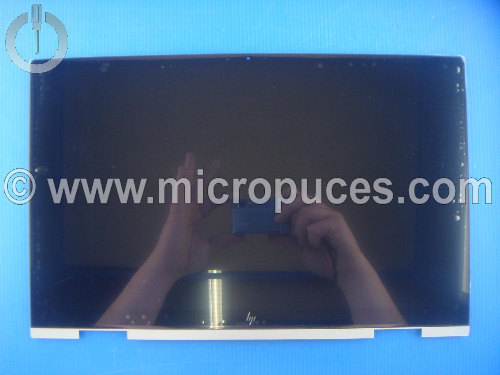 Module Ecran FHD + vitre tactile pour HP Envy 15-ee 15-ed ou 15t-ed silver
