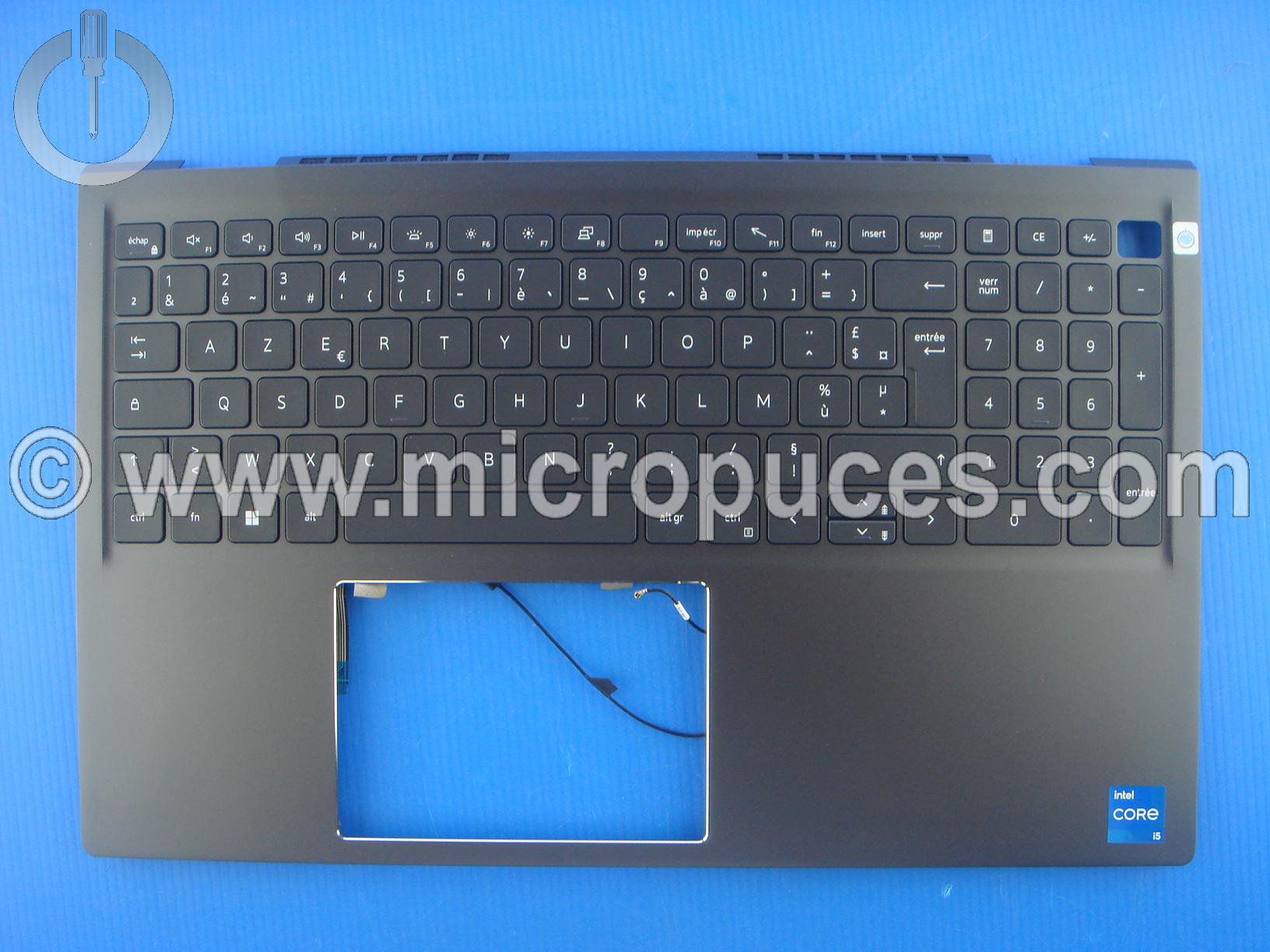 Clavier + Plasturgie de dessus pour DELL Vostro 5510 (USB-C)