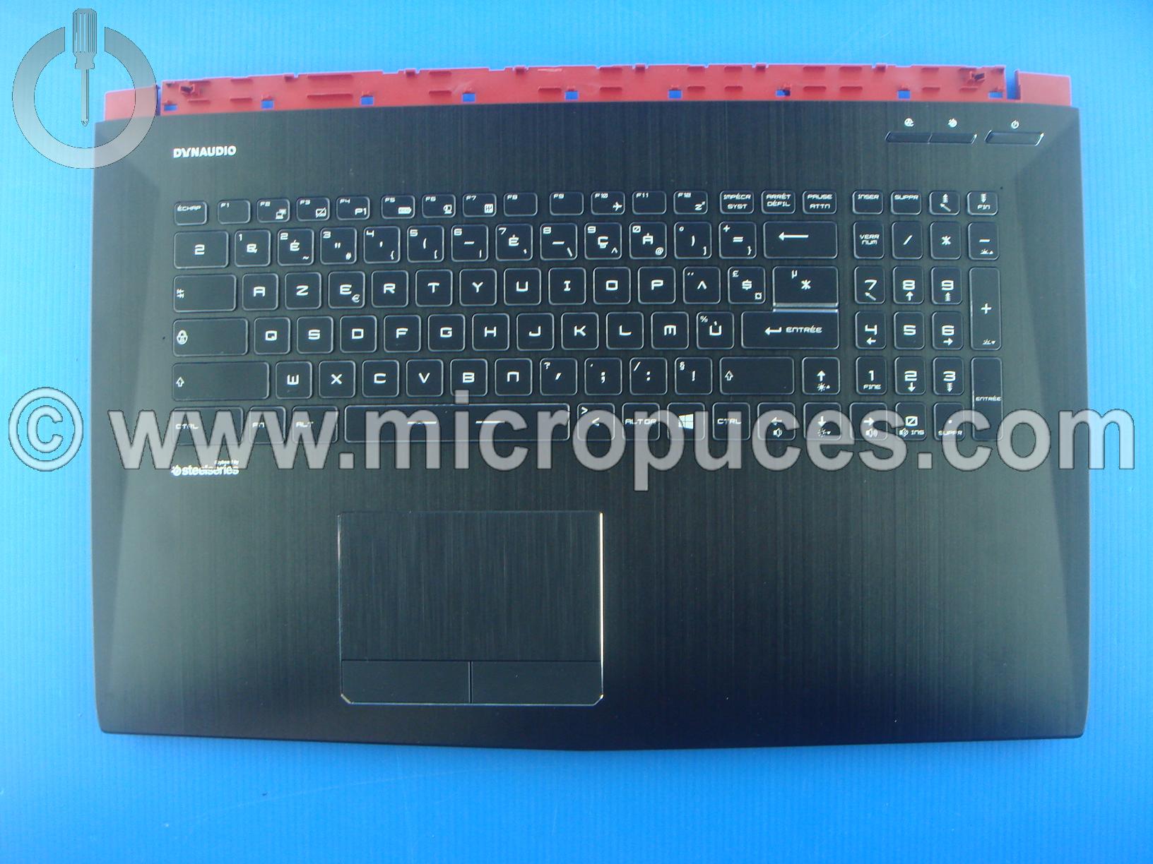 Clavier AZERTY + plasturgie de dessus pour MSI GE72
