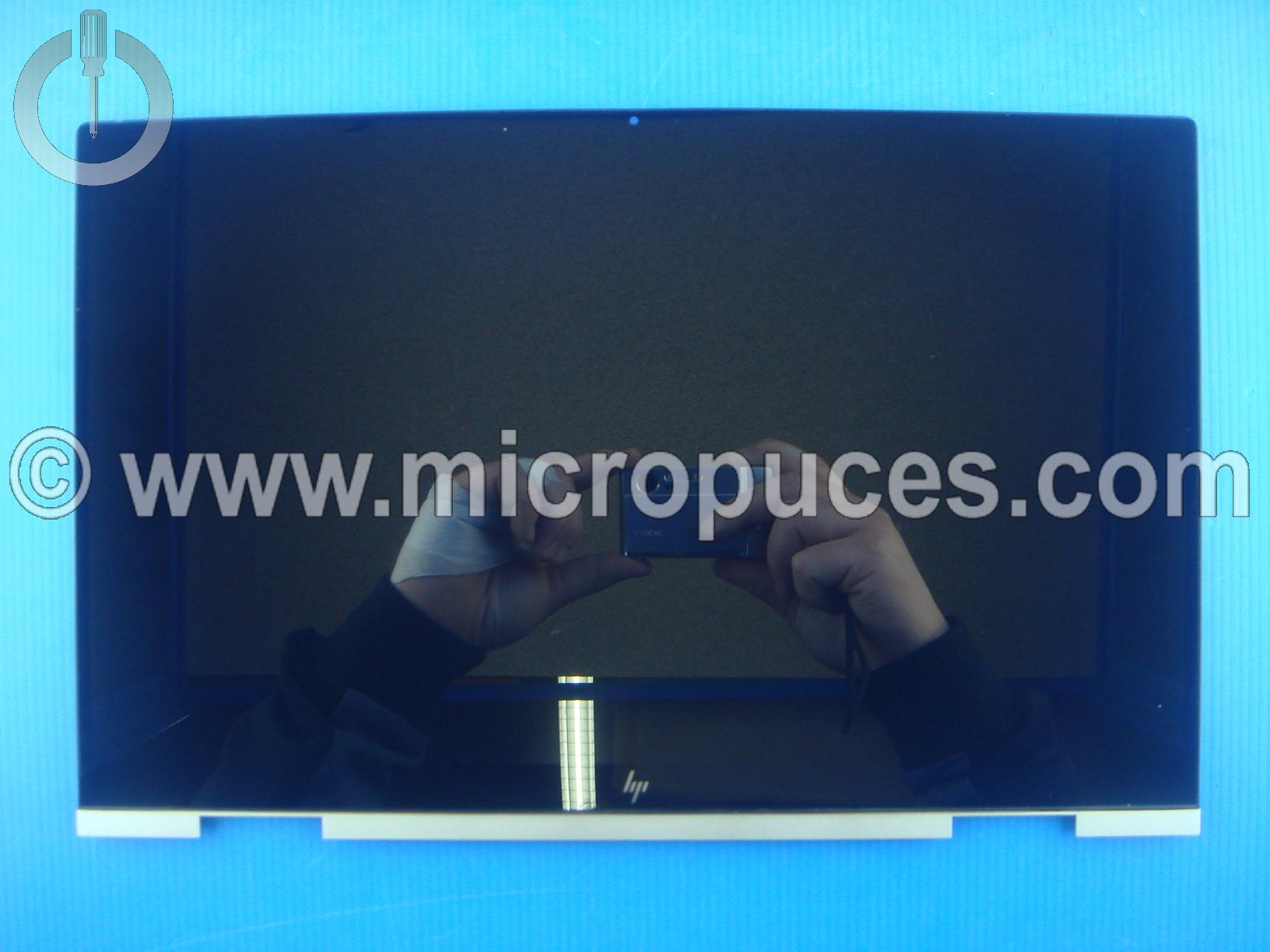 Module Ecran FHD + vitre tactile pour HP Envy 15-ee ou 15-es noire