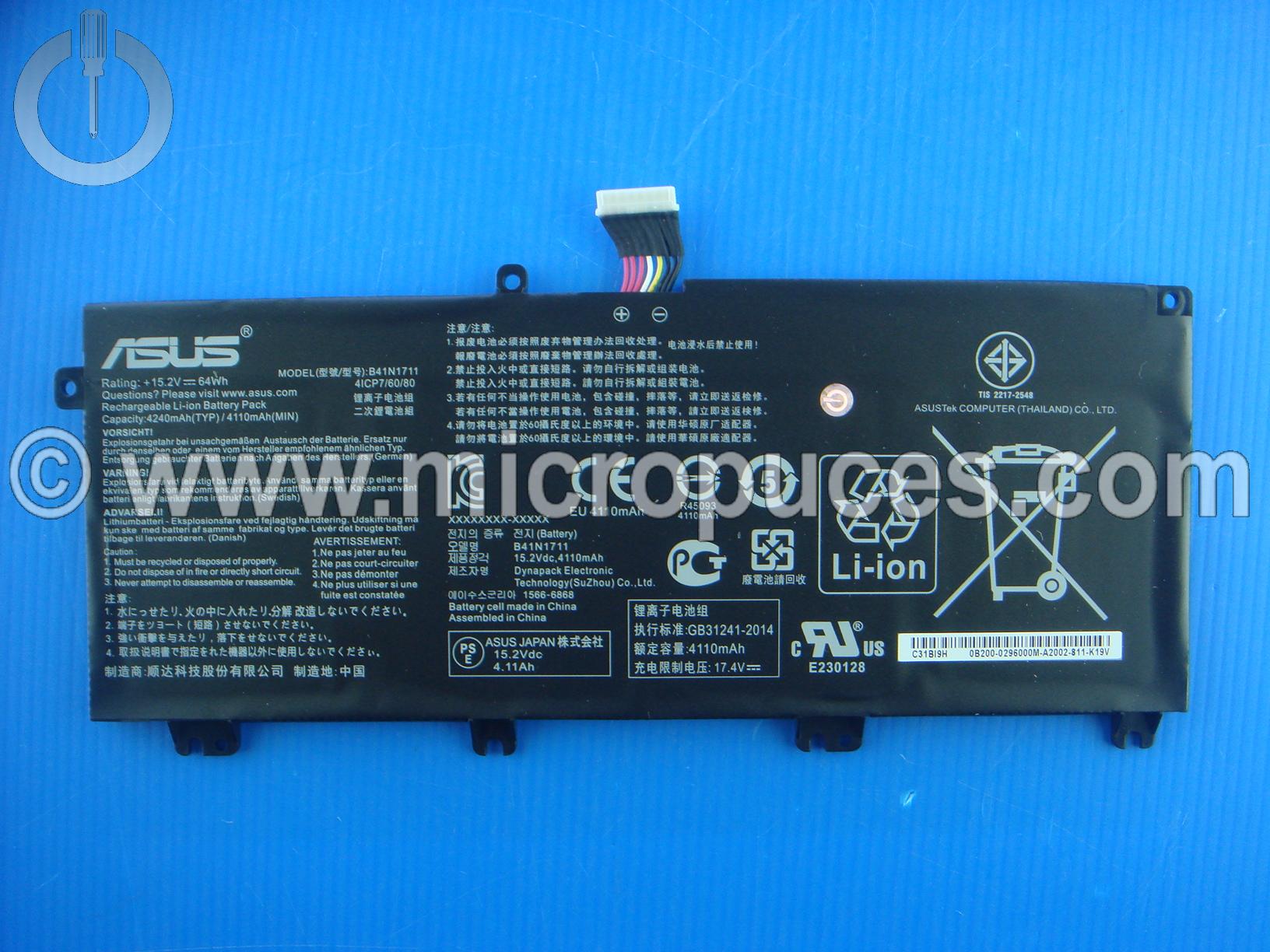 Batterie d'origine Asus pour ASUS ROG ( cable court )