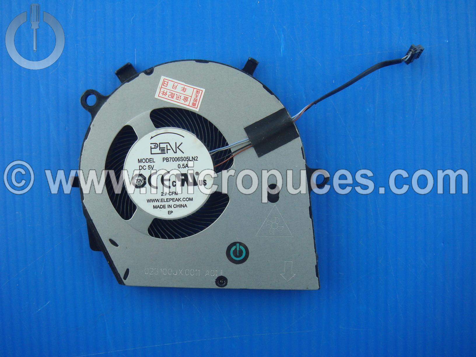 Ventilateur pour DELL Latitude 3510, Inspiron 5400 etc..