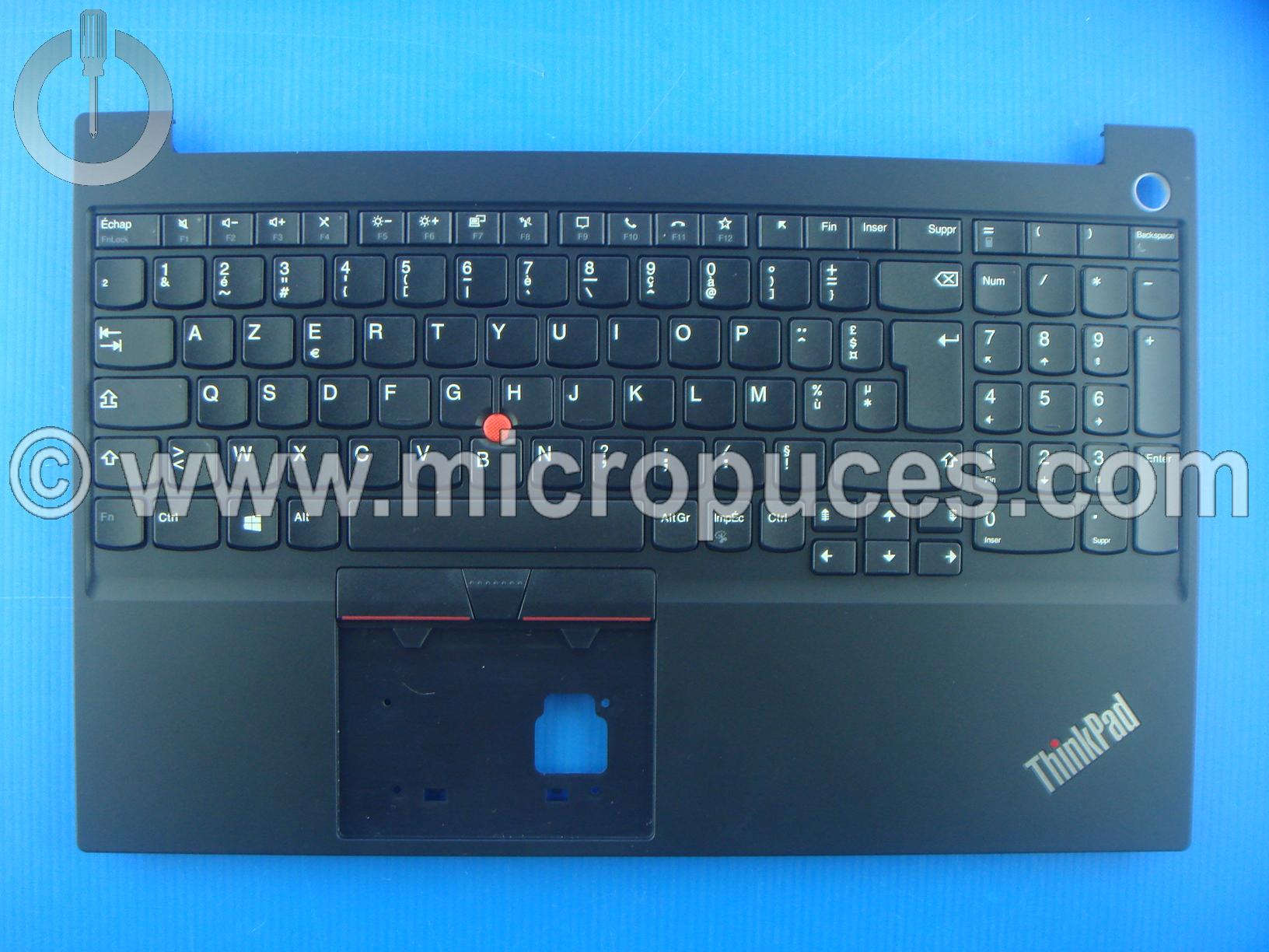 Clavier + plasturgie de dessus pour LENOVO Thinkpad E15 gen 2