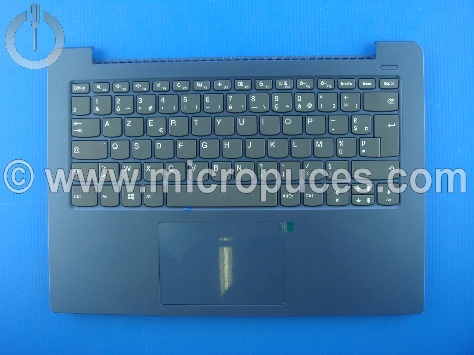 Clavier + plasturgie pour LENOVO Ideapad 330S-14 bleu