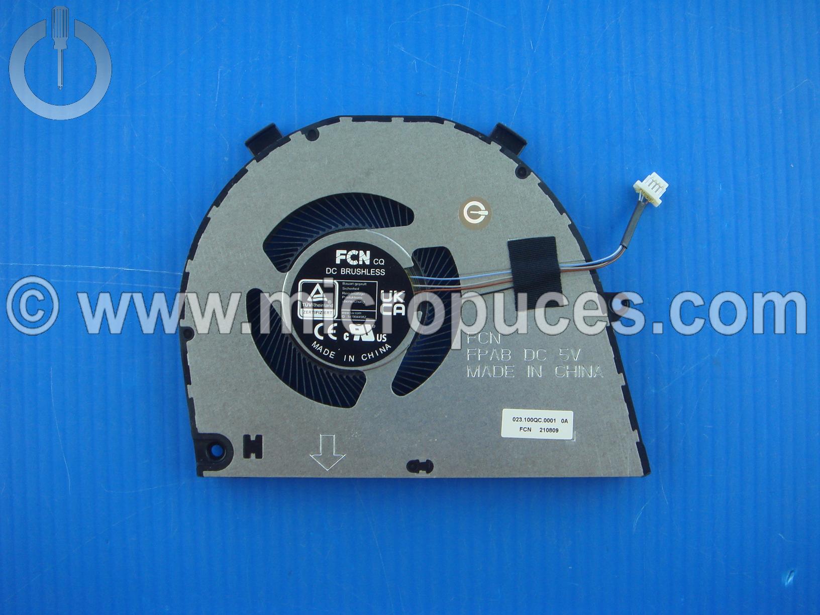 Ventilateur pour Dell Inspiron 16 (7620) 2-in-1