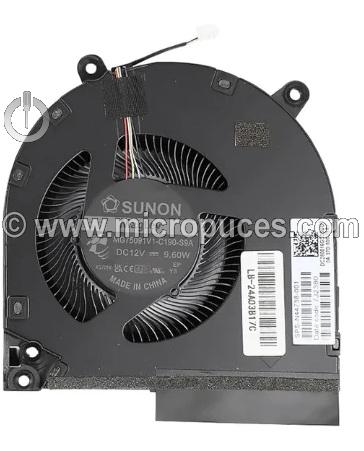 Ventilateur CPU pour HP Victus 16-R
