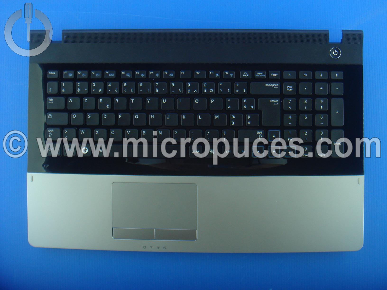 Clavier + plasturgie AZERTY pour SAMSUNG NP300E7A