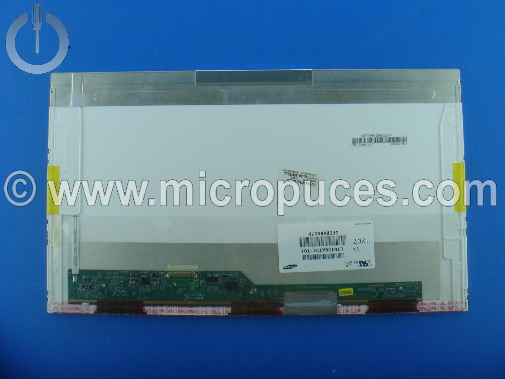 Ecran 15,6" 40 pin HD 1366 x 768 - reconditionné avec défaut