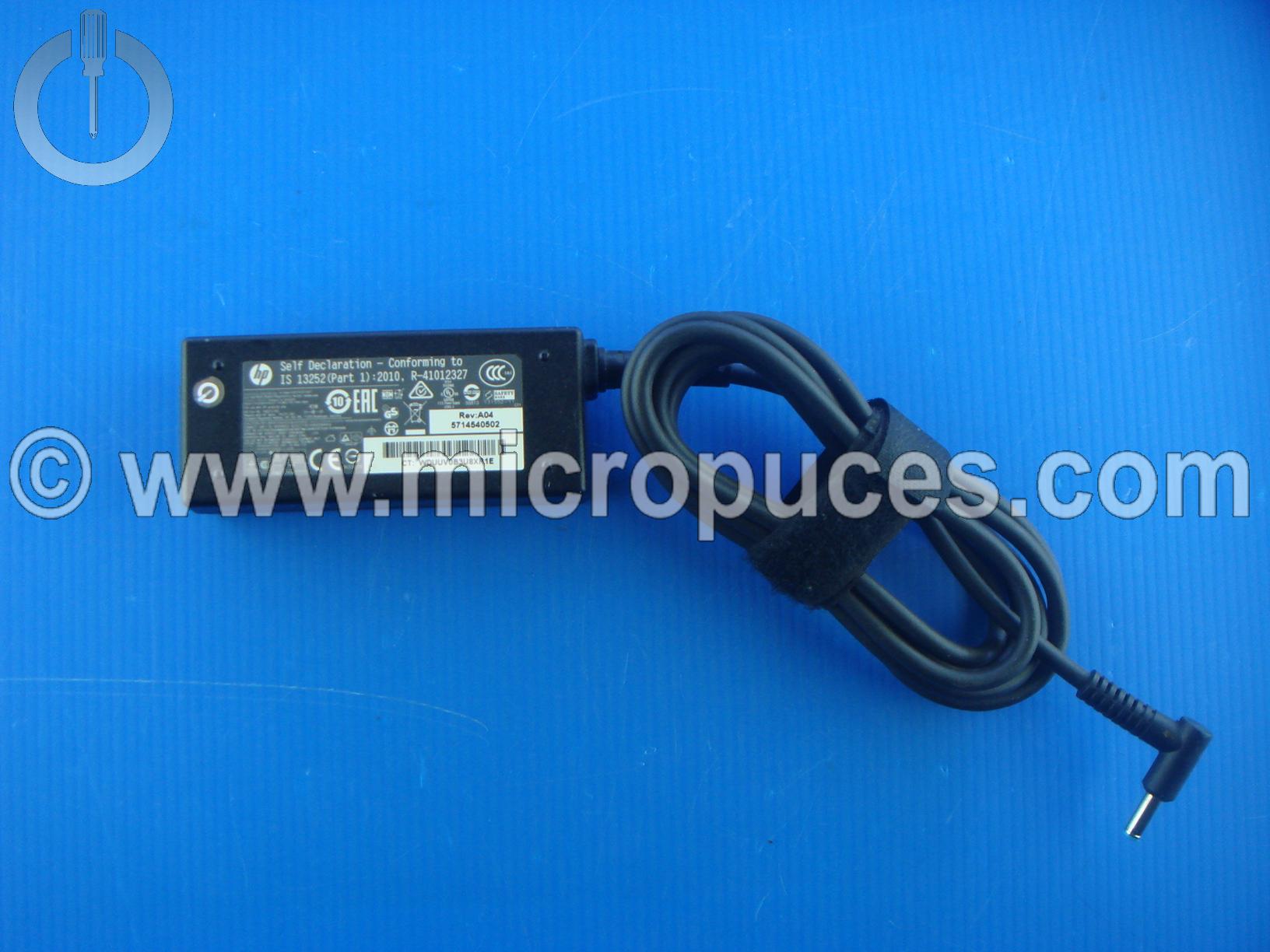 Chargeur Alimentation 19.5V 2.31A pour HP