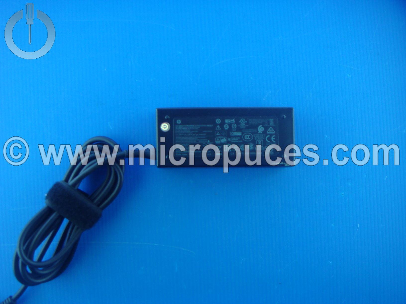 Chargeur d'origine 19.5V 3.33A pour HP Envy ( 65w conn bleu )