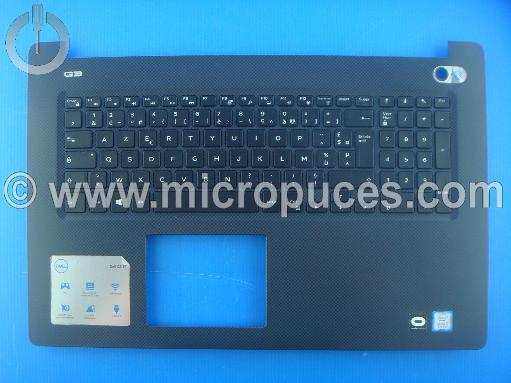 Clavier + plasturgie pour DELL G3 17 3779