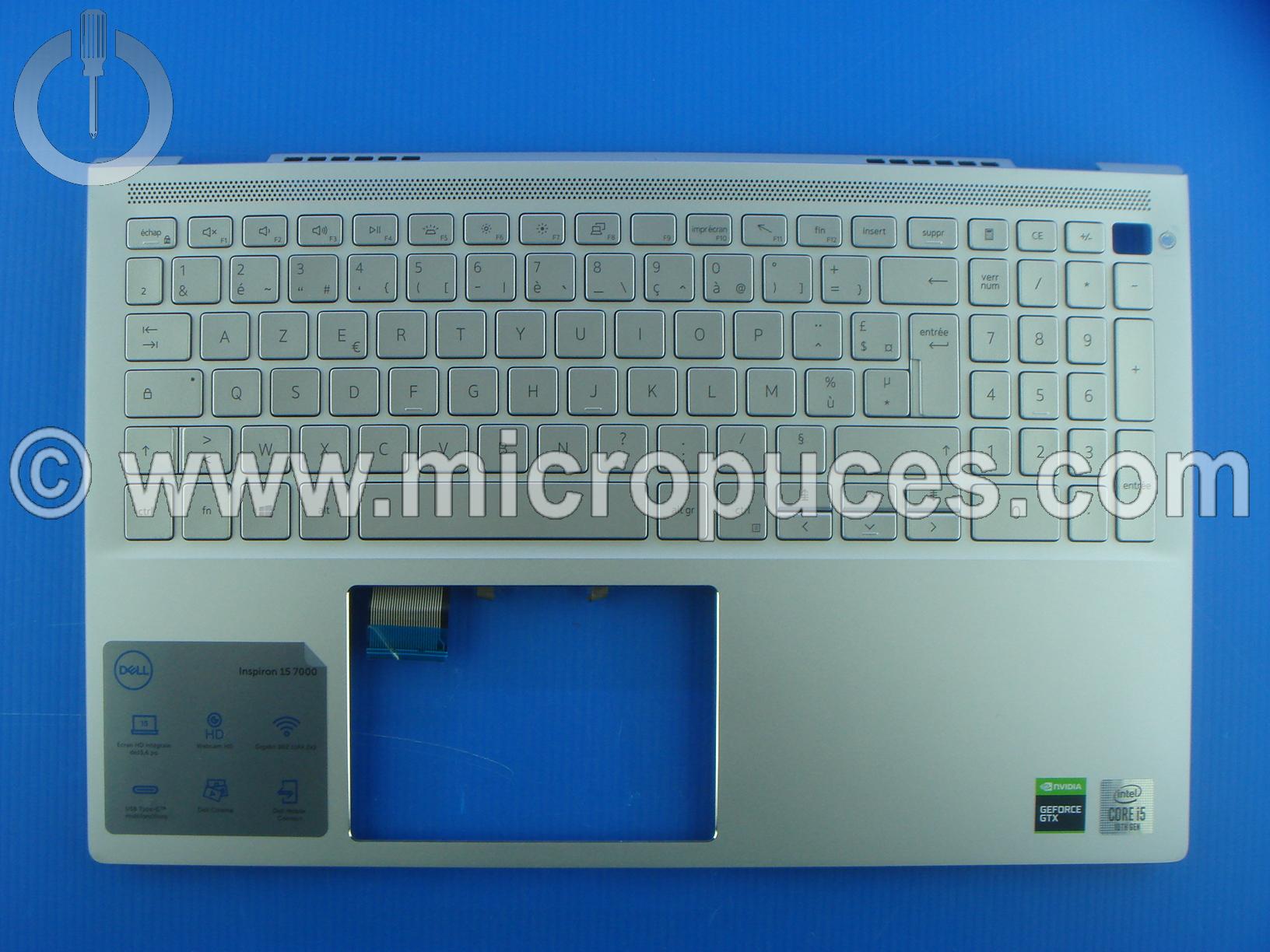 Clavier + plasturgie pour DELL Inspiron 7501 7500 7506 Thunderbolt