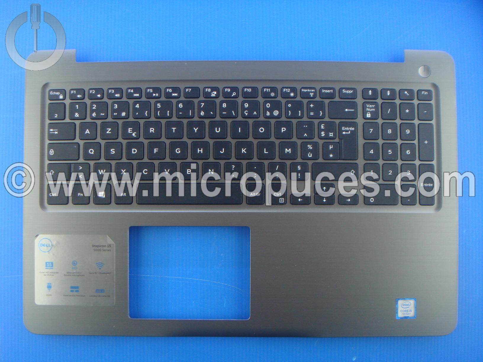 Clavier + plasturgie pour DELL Inspiron 15 ( 5565 - 5567 )