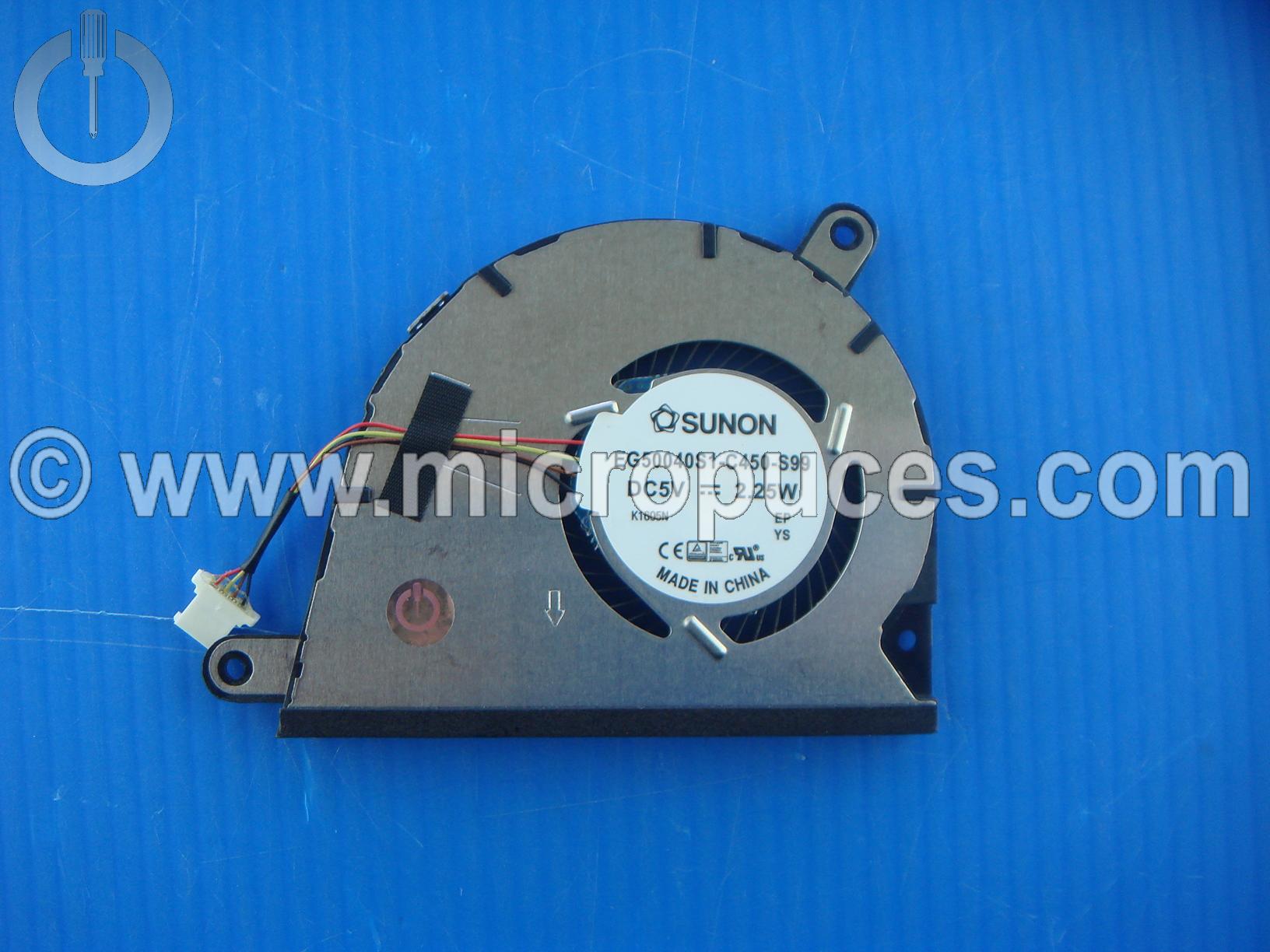Ventilateur CPU pour LENOVO Yoga 2 13