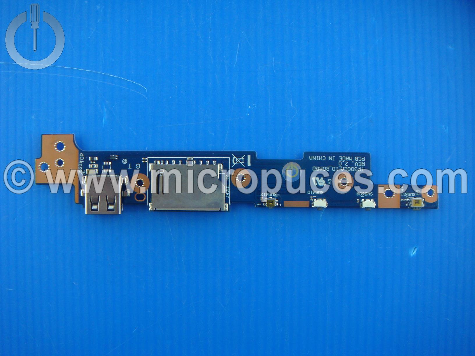 Carte fille NEUVE bouton d'allumage pour ASUS TP300LD