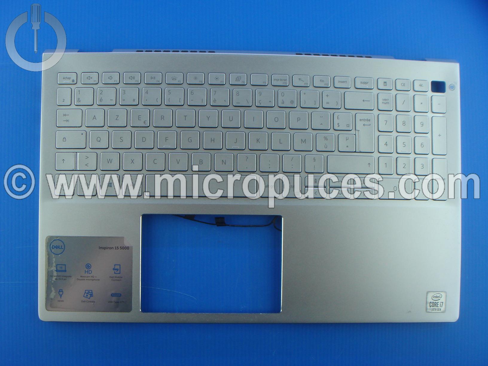 Clavier + plasturgie pour DELL INSPIRON 15 (5501 5502 5505)