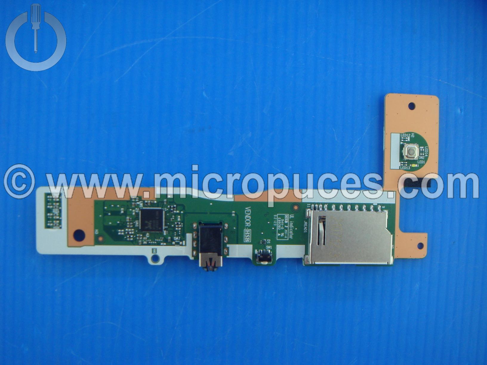 Carte fille Power + audio + USB pour Lenovo Ideapad 3-17